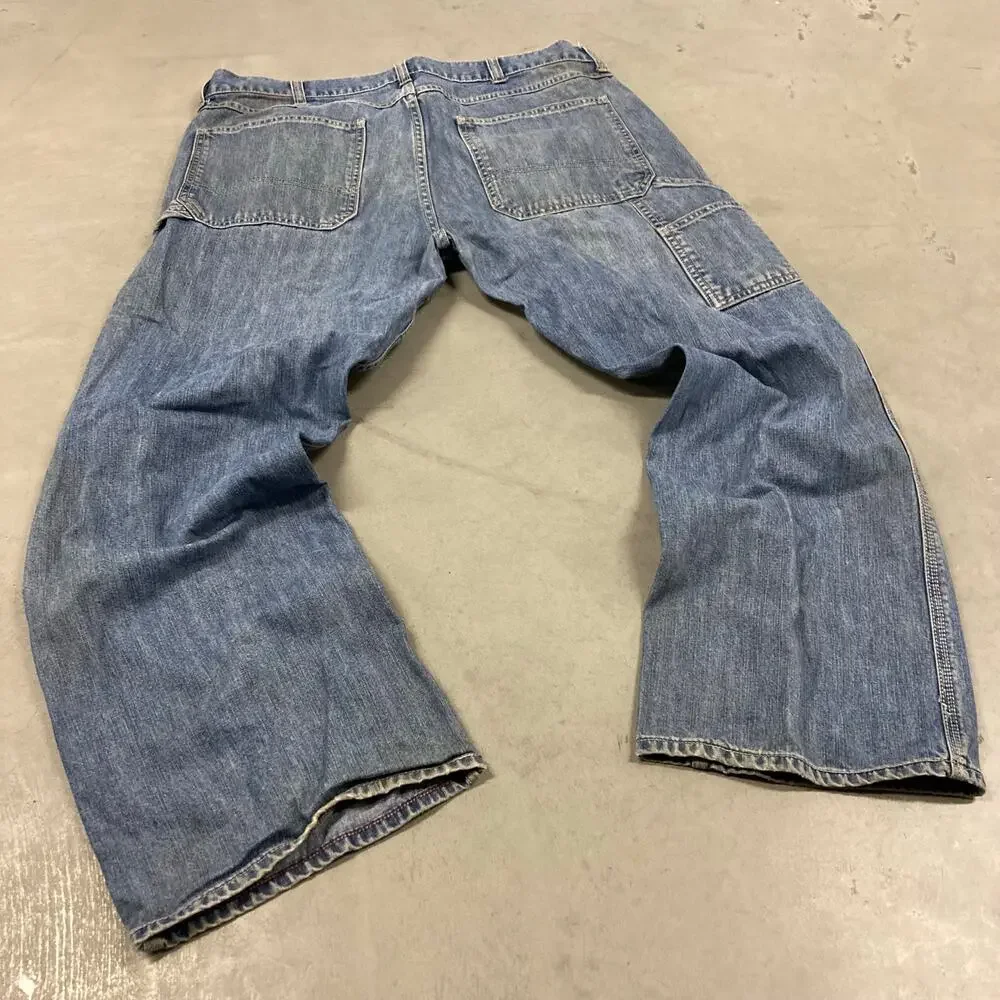 vintage baggy y2k old navy carpenter cargo jeans  36x32